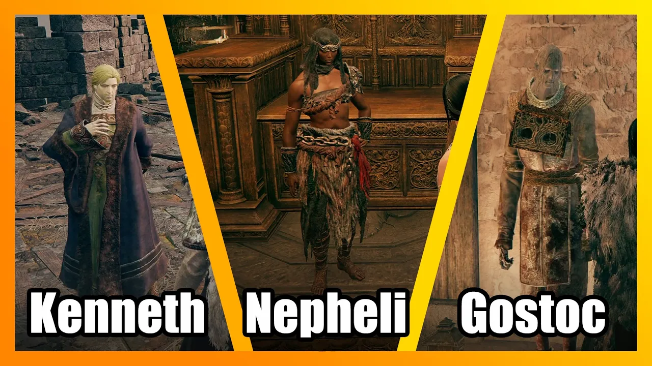 Elden Ring 100% – Kenneth – Gostoc – Nepheli