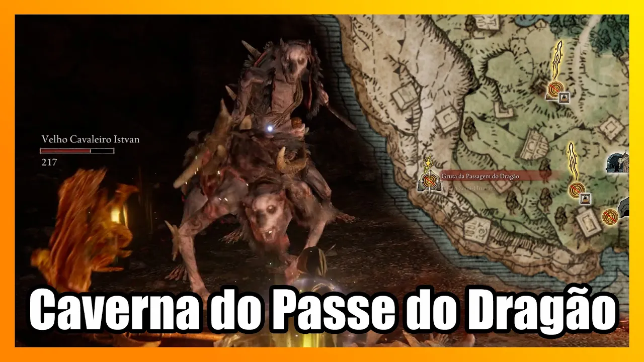 Elden Ring 100% – Caverna do Passe do Dragão